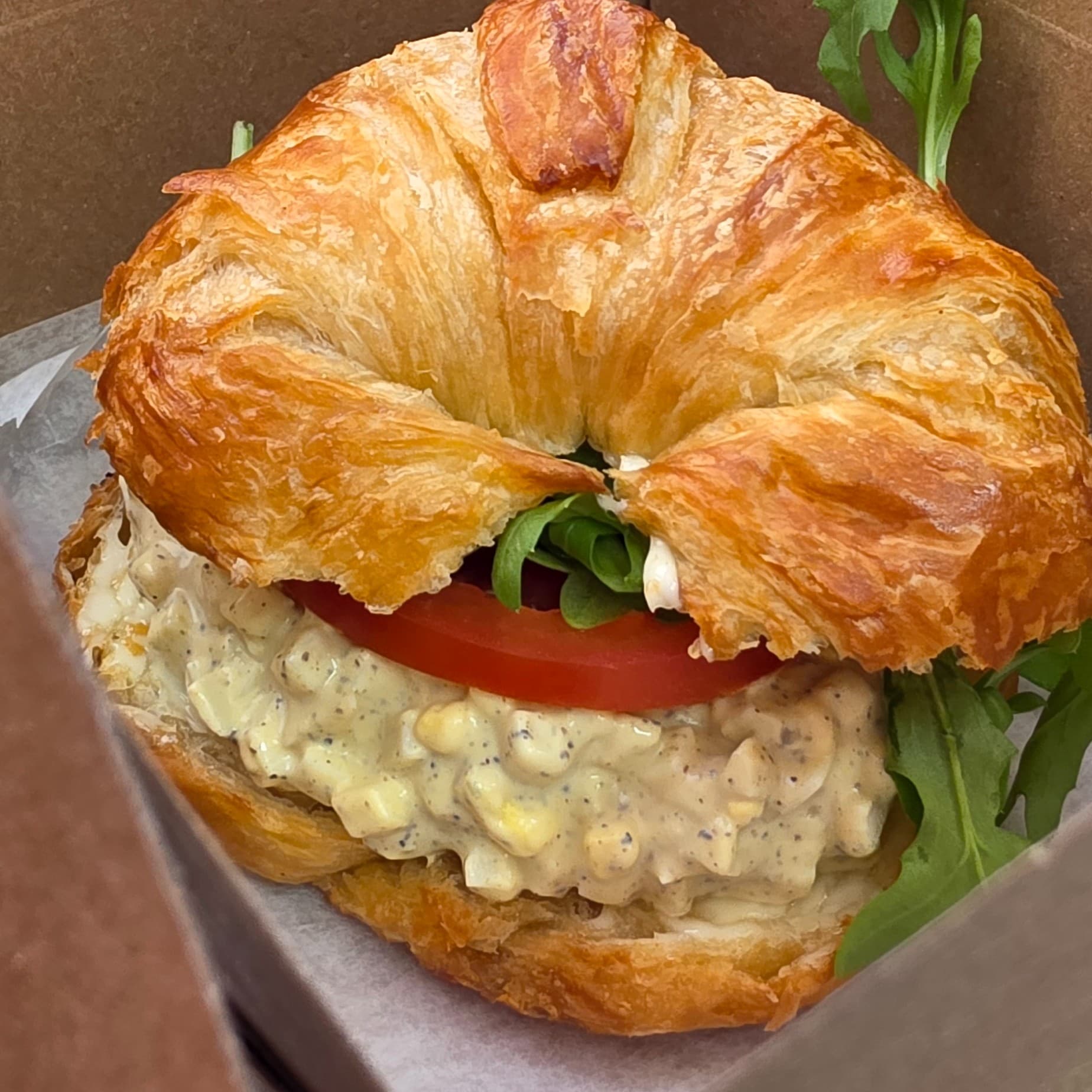Egg Salad Croissant